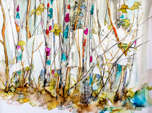 They Walk Among Us Poster Print - by Leslie Art