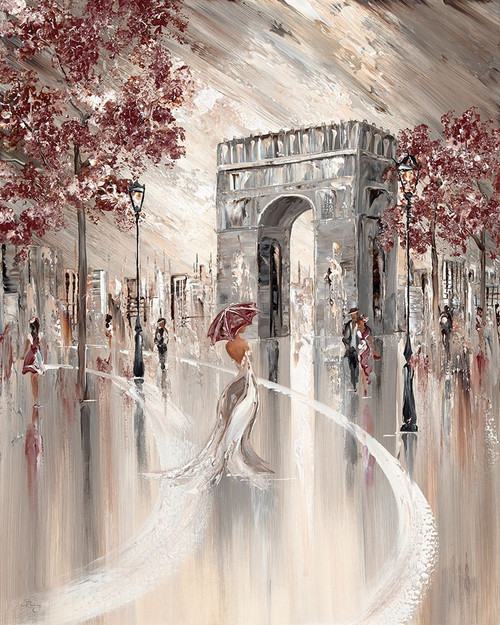 Elegant Paris Poster Print - Isabella Karolewicz