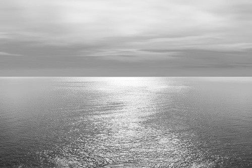 Ocean Light Gray IV Poster Print - Maggie Olsen