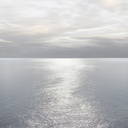 Ocean Light Gray I Poster Print - Maggie Olsen