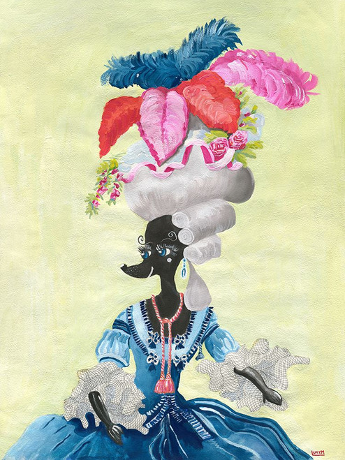 The Venetian Chiennale Calls! Poster Print - Lucy Marshall