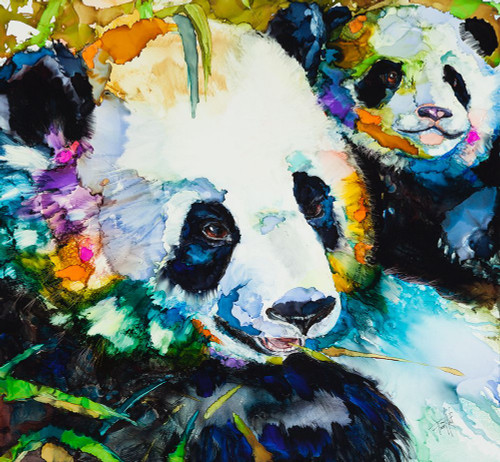 Me and My Mommy Poster Print - by Leslie Art