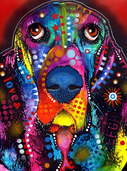 Basset Poster Print - Russo Collection Dean