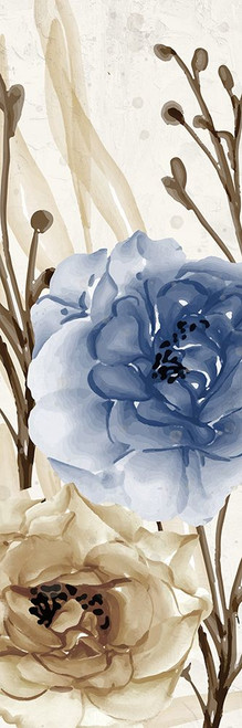 Blue Notes Panel 2 Poster Print - Kimberly Allen