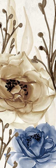 Blue Notes Panel 1 Poster Print - Kimberly Allen