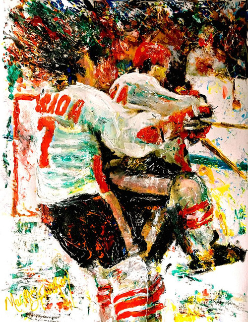 The Goal 72 1 Poster Print - Henderson Fine Murray