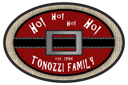 Personalized Christmas Sign V20 V9 Poster Print - LightBoxJournal