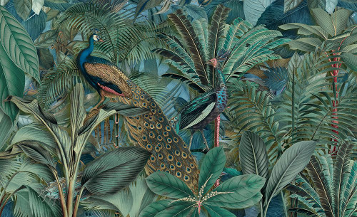 Jungle Birds Garden No2 Poster Print - Andrea Haase
