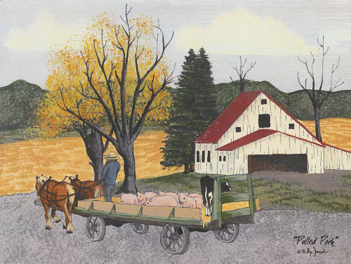 Pulled Pork Poster Print - Billy Jacobs