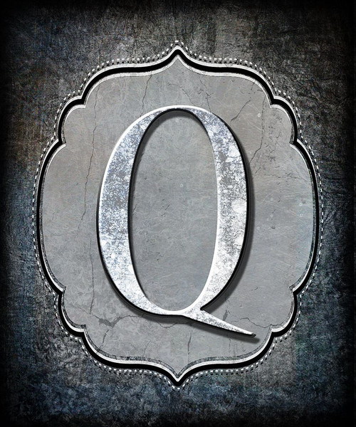 Letter Q Poster Print - LightBoxJournal