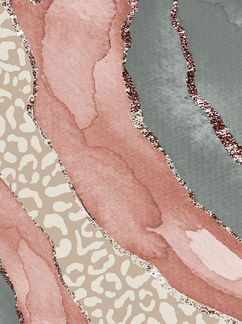 Ocean Cheetah Spring Colors Poster Print - Leah Straatsma