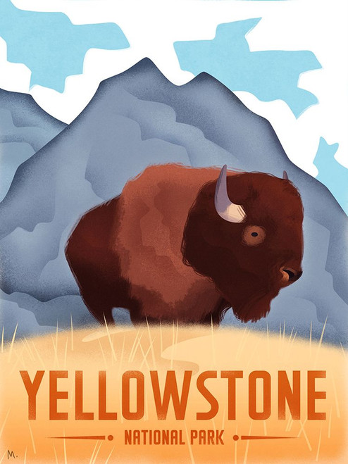 Yellowstone National Park Poster Print - Martin Wickstrom