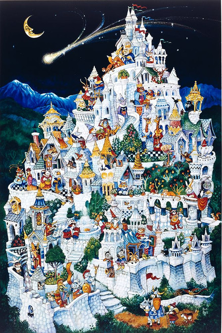 Animal Castle Poster Print - Bill Bell