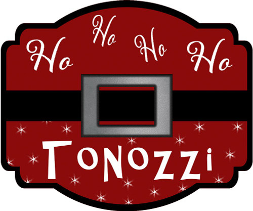 Personalized Christmas Sign V20 V2 Poster Print - LightBoxJournal