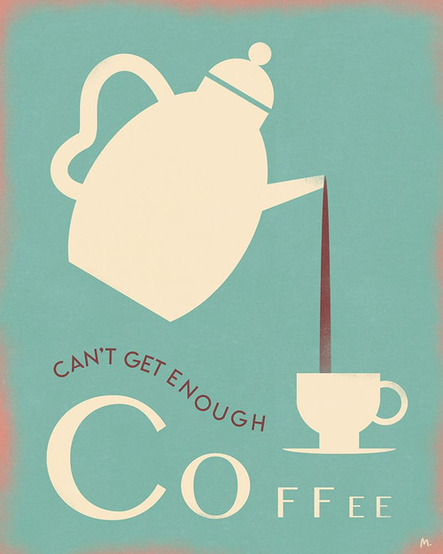 Coffee Refill Poster Print - Martin Wickstrom