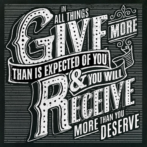 Honest Words - Receive Poster Print - Cory Steffen