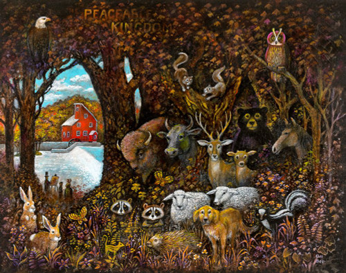 Peaceable Kingdom Poster Print - Bill Bell