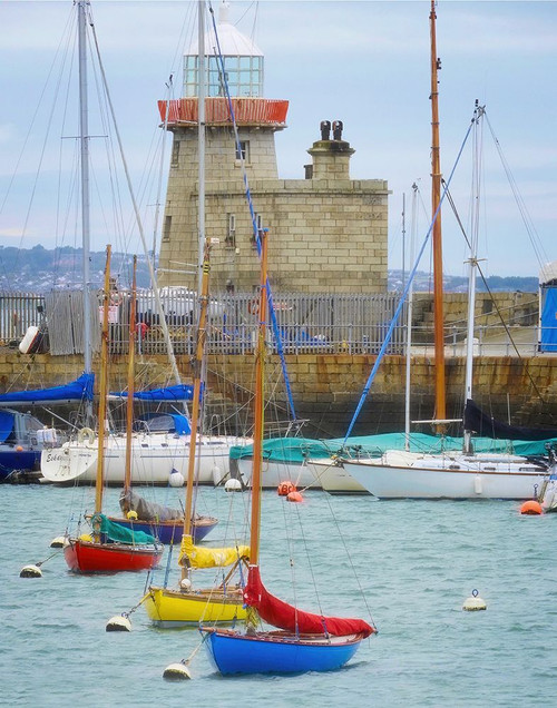 Howth Harbor Poster Print - GST