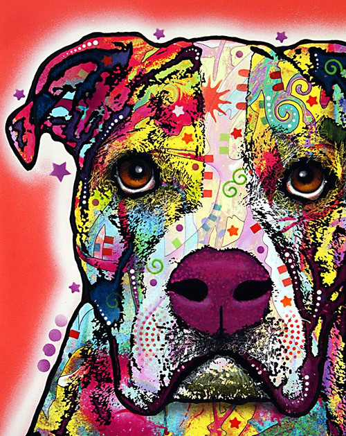 American Bulldog Poster Print - Russo Collection Dean