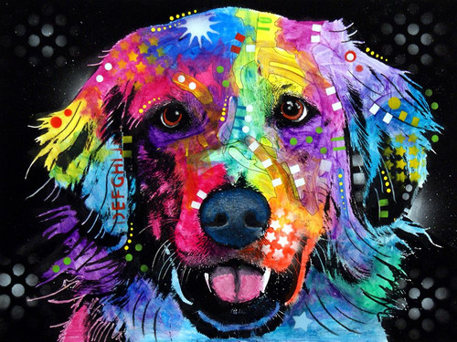 Golden Poster Print - Russo Collection Dean