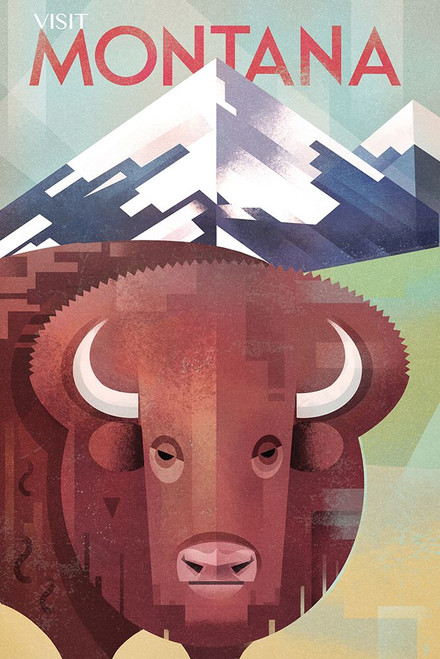 Montana Poster Print - Martin Wickstrom