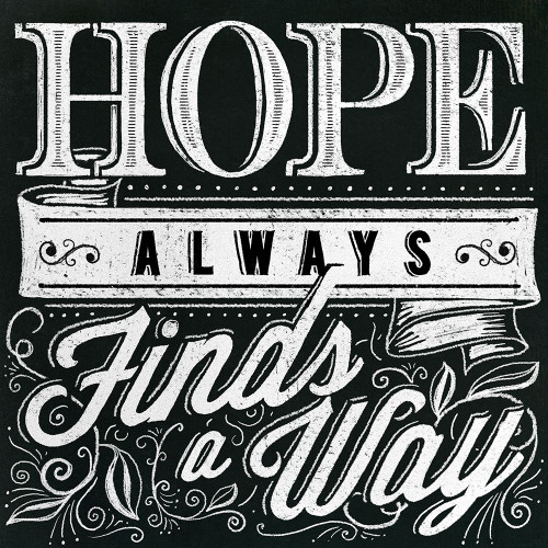 Honest Words - Hope Poster Print - Cory Steffen