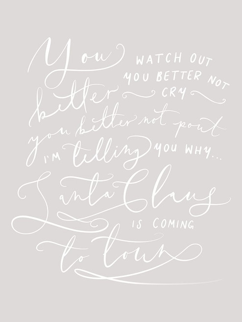 Better Watch Out Poster Print - Leah Straatsma