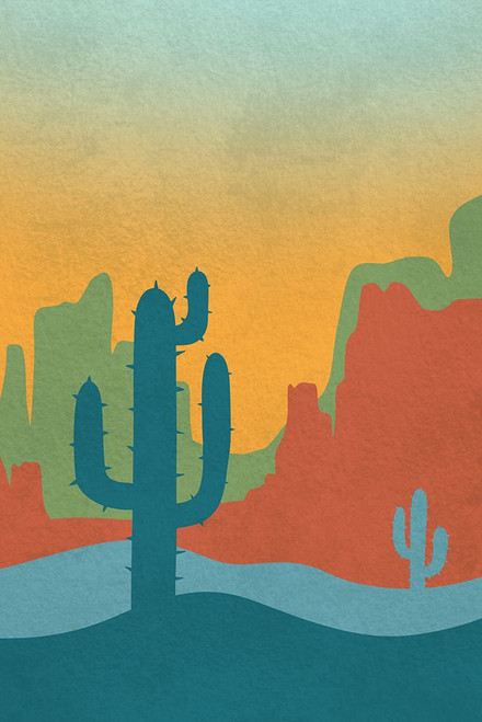 Vibrant Desert Poster Print - Marcus Prime