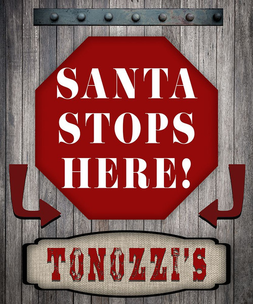 Personalized Christmas Sign V16 Poster Print - LightBoxJournal