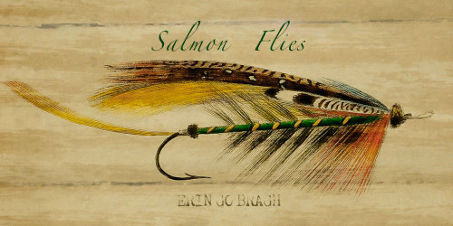 Salmon Flies Erin Go Bragh Poster Print - GST