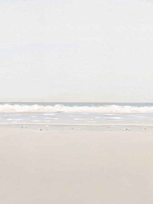 Collecting Rocks At Sunrise Poster Print - Leah Straatsma