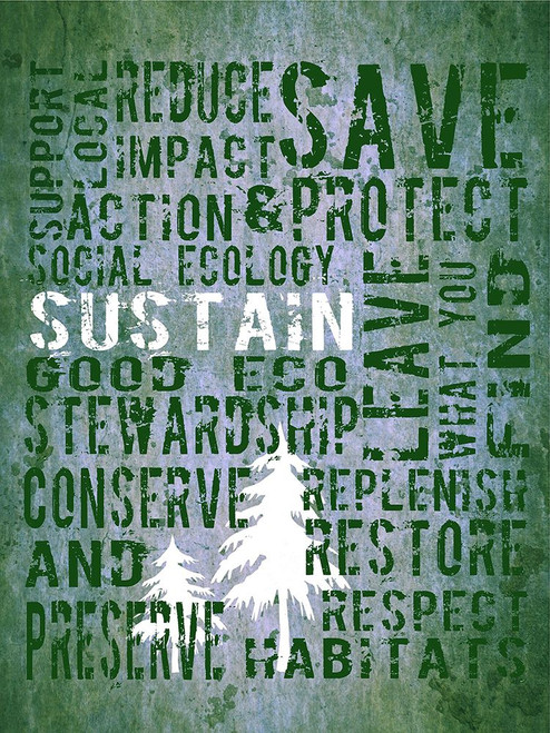 Sustain Trail Poster Print - GST
