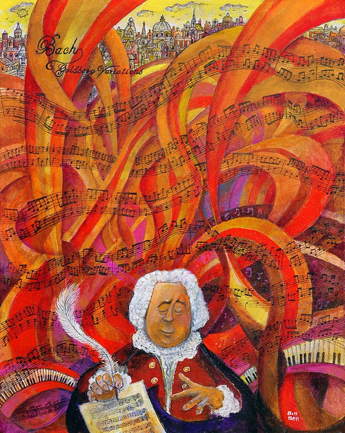 Bach Poster Print - Bill Bell