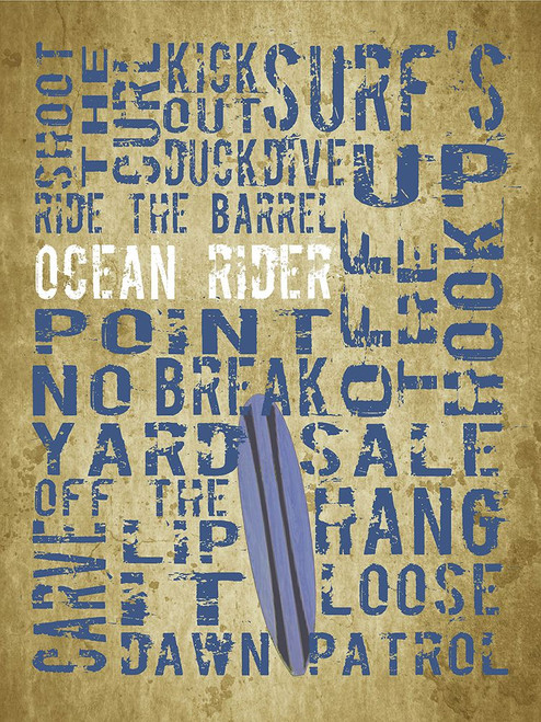 Ocean Rider Poster Print - GST