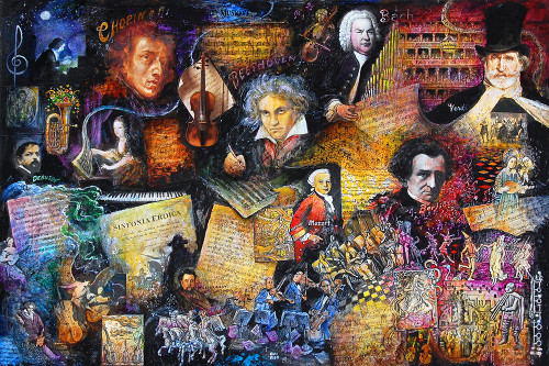 Art of Music Poster Print - Bill Bell