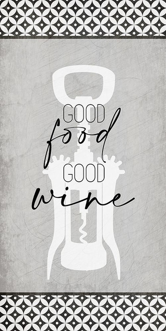 Good Times Wine 5 Poster Print - Kimberly Allen