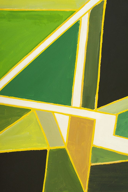 Green Graphics Poster Print - Incado