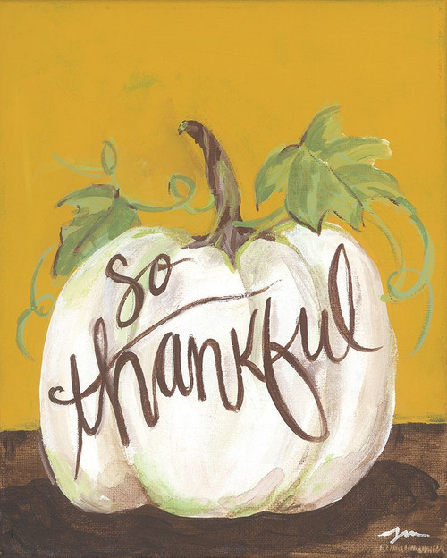 So Thankful Poster Print - Jessica Mingo