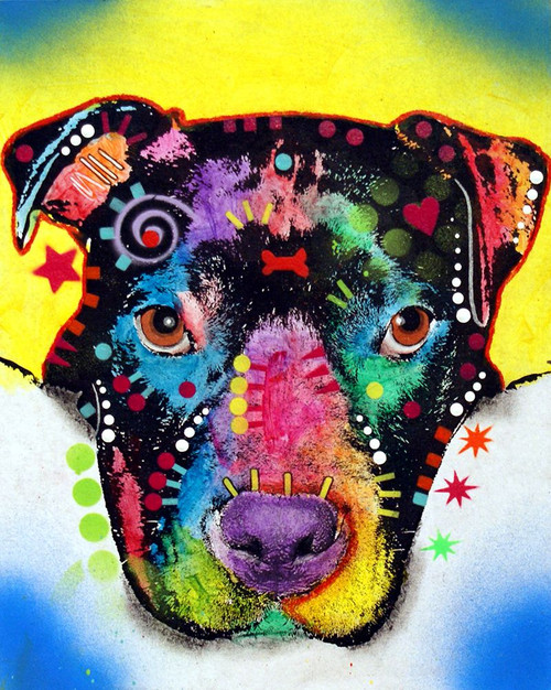 Otter Pitbull Poster Print - Russo Collection Dean