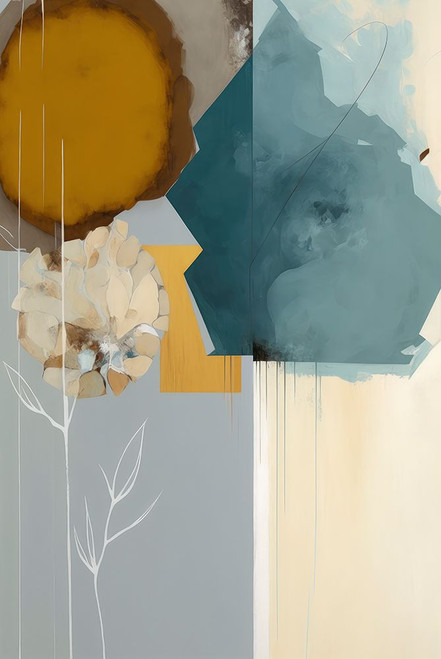 Floral Abstraction II Poster Print - Bella Eve