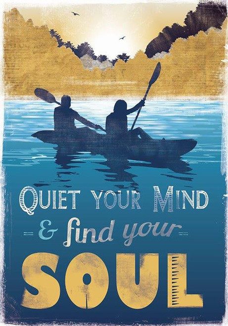 Quiet Mind Poster Print - Judi Bagnato
