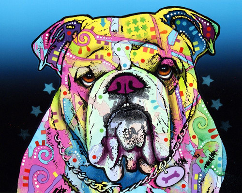 The Bulldog Poster Print - Russo Collection Dean
