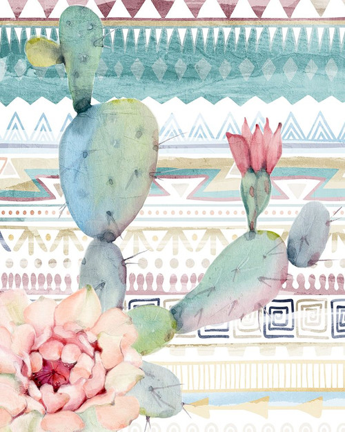 Cactus Bloom 1 Poster Print - Kimberly Allen