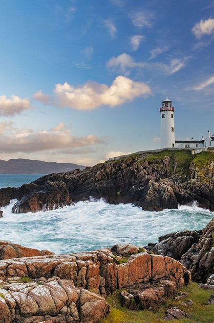 Fanad Head Lighthouse in County Donegal Ireland Poster Print - Chuck Haney
