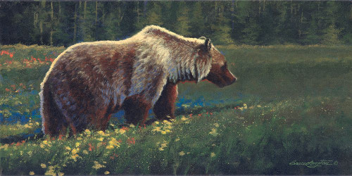 Grizzly Poster Print - Bruce Langton