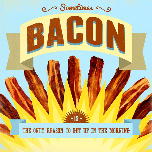 Morning Bacon Poster Print - Cory Steffen