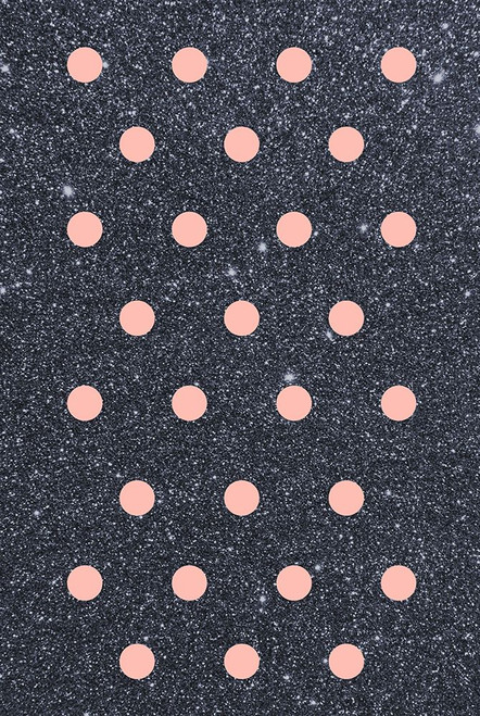 Pink Polka Dots on Shiny Background Poster Print - Emanuela Carratoni