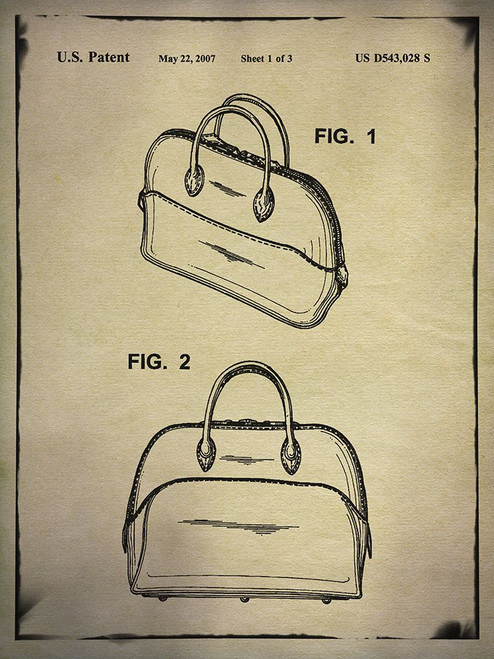 Hermes Handbag 1 Buff Poster Print - ArtLab GI