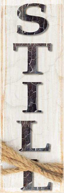 Country Wood Sign V1 3 Poster Print - LightBoxJournal