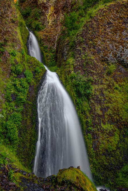 Wahkeena Falls Poster Print - Bill Sherrell